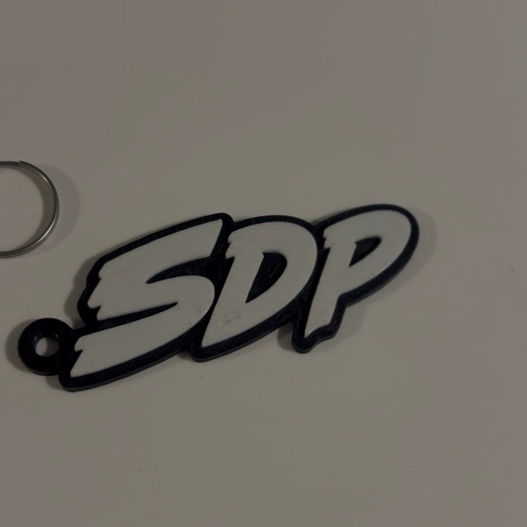 SDP Logo Keychain | SD Plates