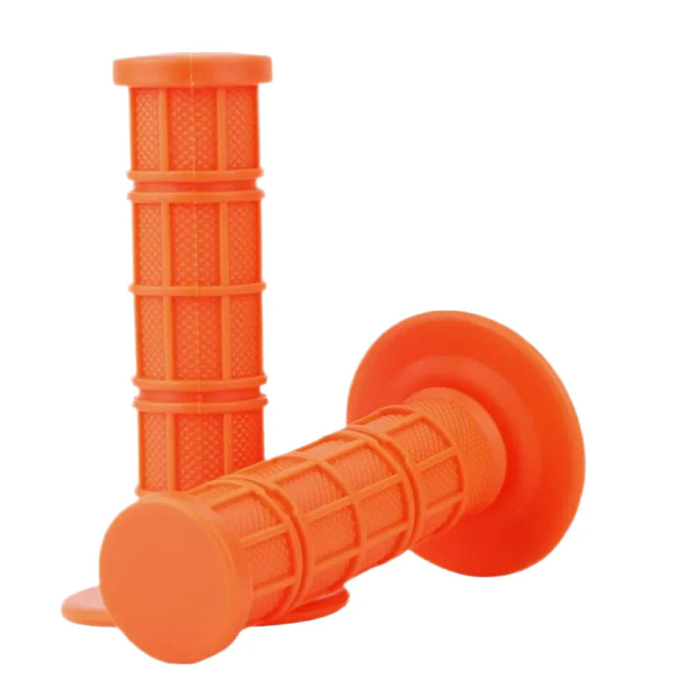 Color options for e-moto full-waffle handlebar grips