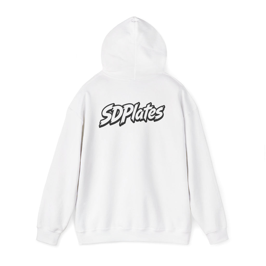 SDPlates Hoodie - White
