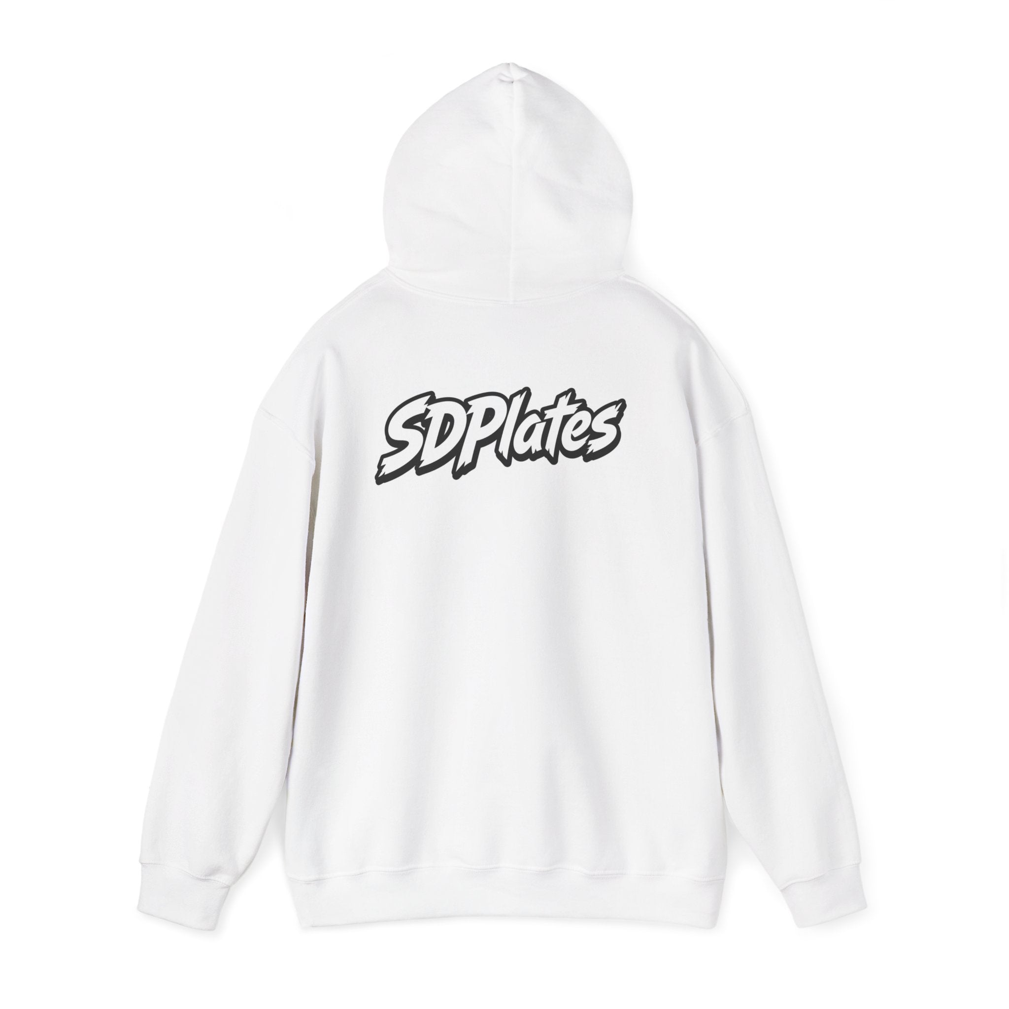 SDPlates Hoodie - White