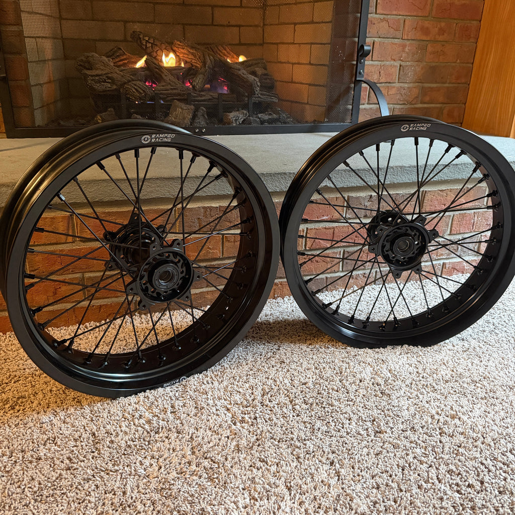 17/17 Ultrawide Supermoto Wheel Set for Surron Ultra Bee (No Tires)