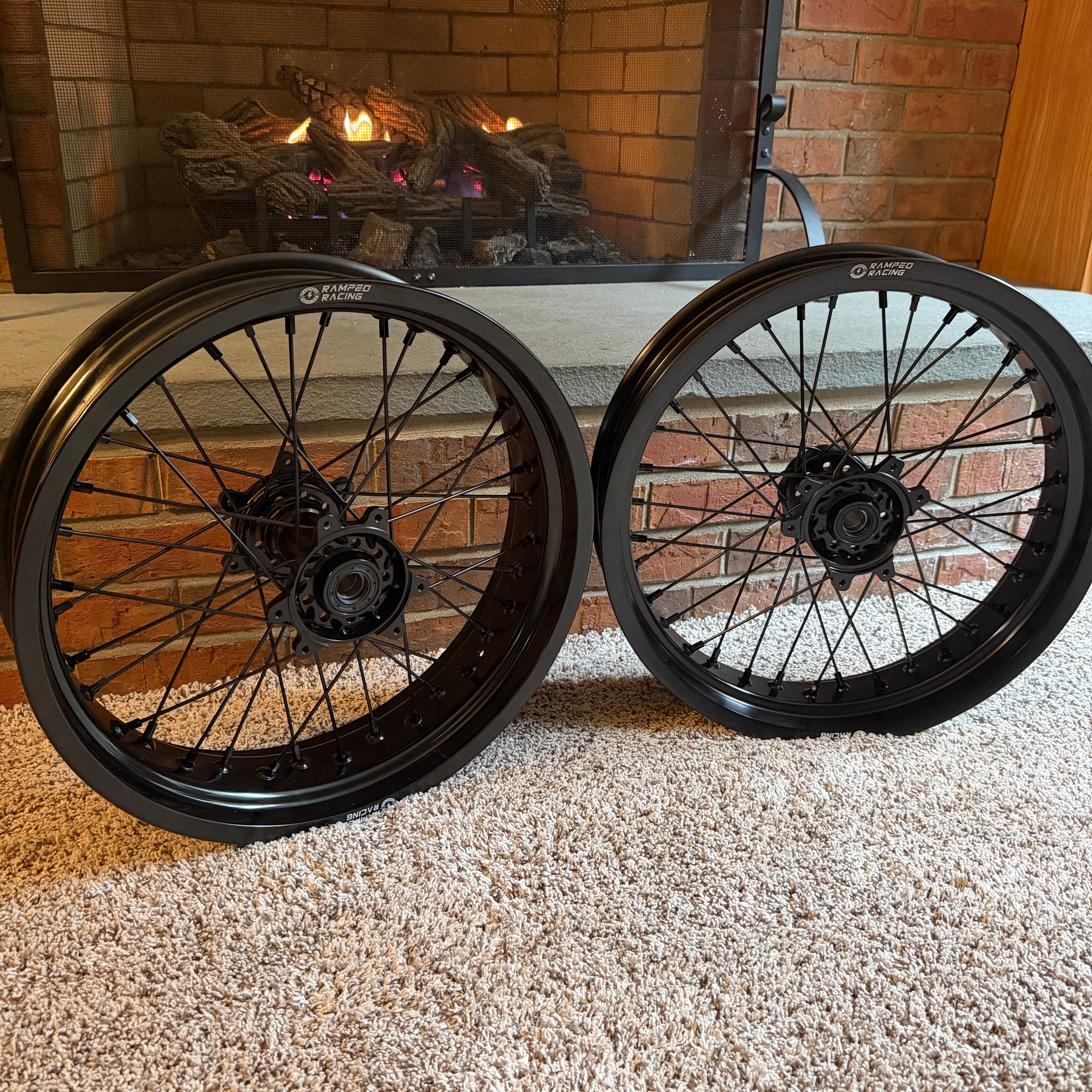 17/17 Ultrawide Supermoto Wheel Set for Surron Ultra Bee (No Tires)