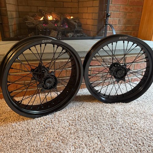 17/17 Ultrawide Supermoto Wheel Set for Surron Ultra Bee (No Tires)