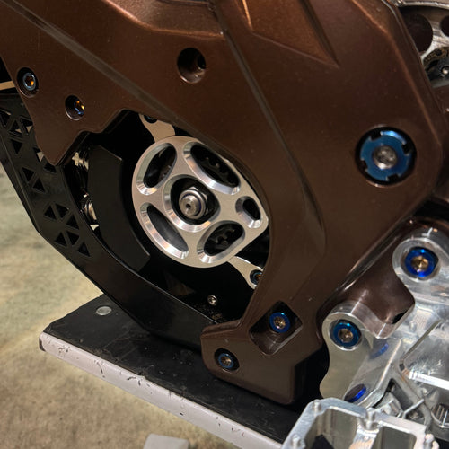 CNC aluminum motor cover for Sur-Ron LBX and E-Ride Pro