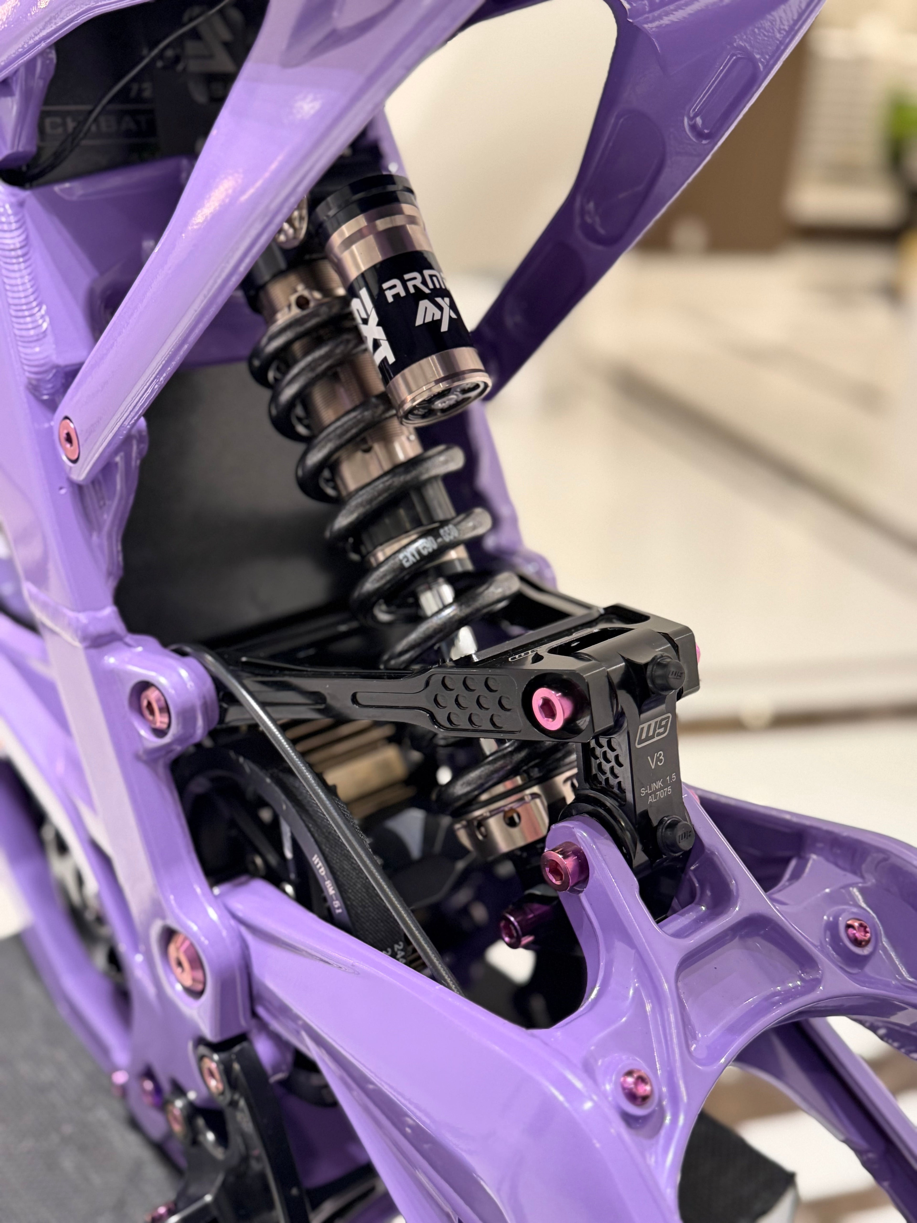 Sur-Ron LBX titanium rear suspension and linkage bolt kit – image 2