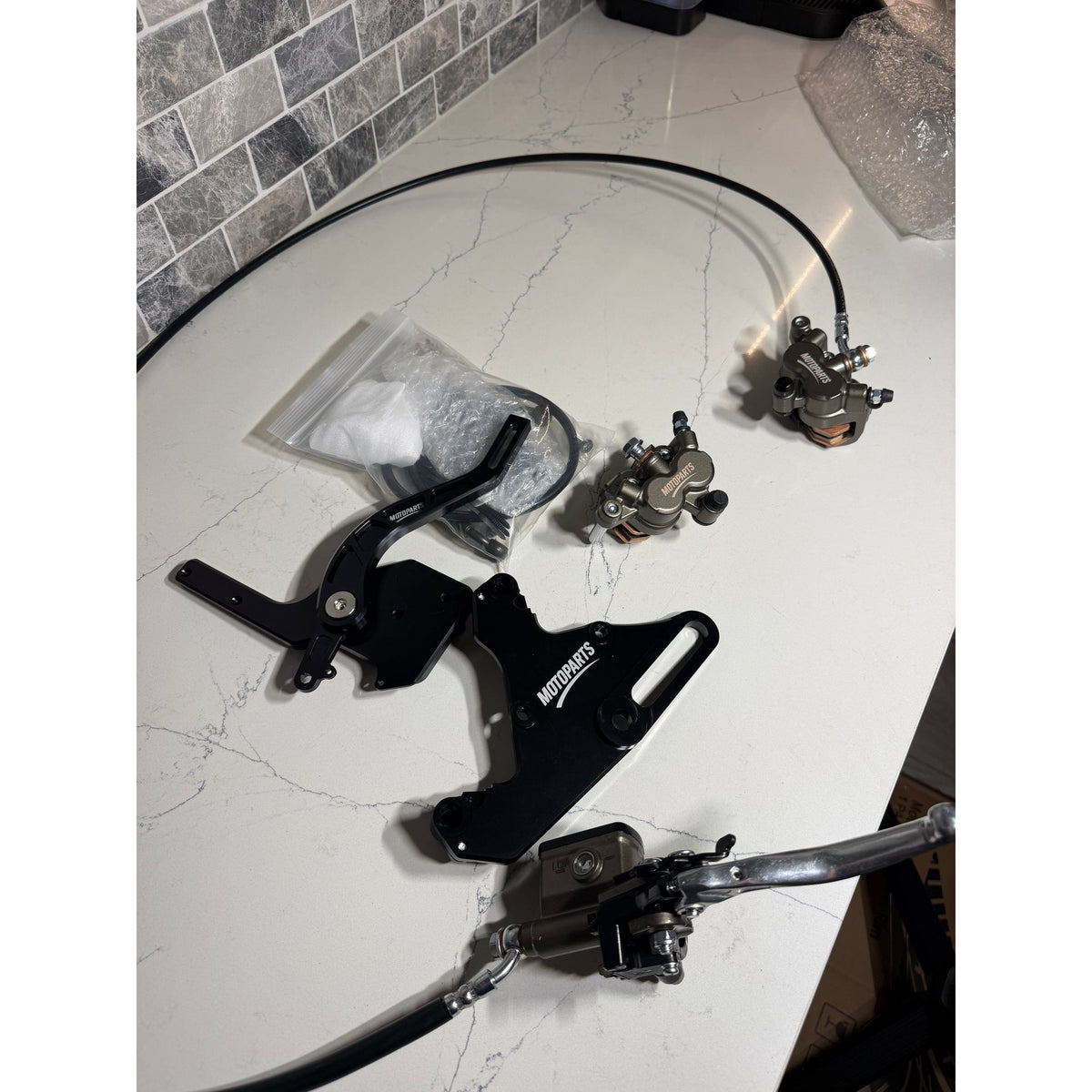 Tuttio Foot Brake & Hand Brake Kit - product photo 2
