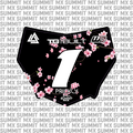 Cherry Blossom Number Plate Decal