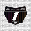 Hex mesh number plate decal image – 2