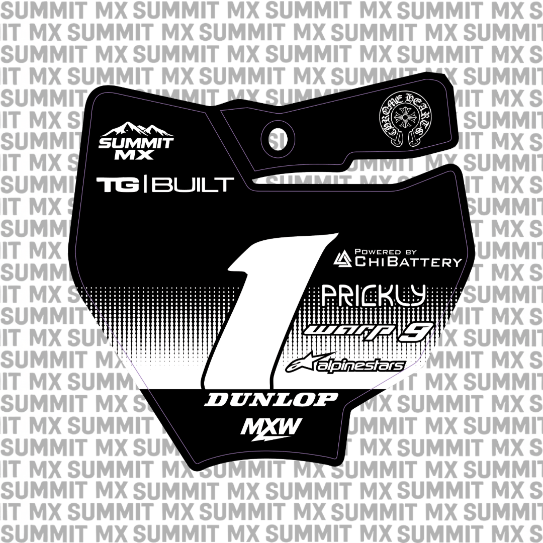 Horizon number plate decal image – 6