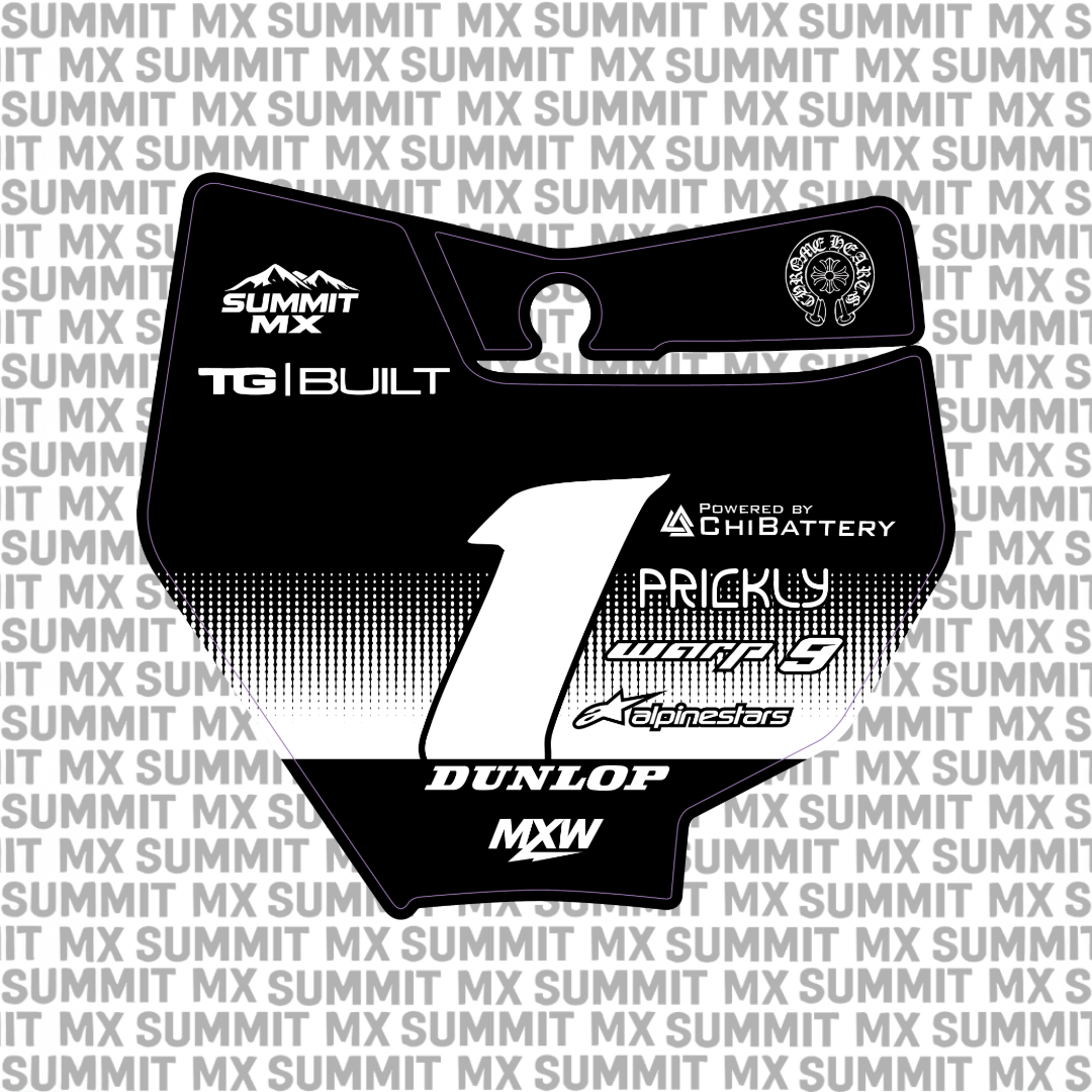 Horizon number plate decal image – 7