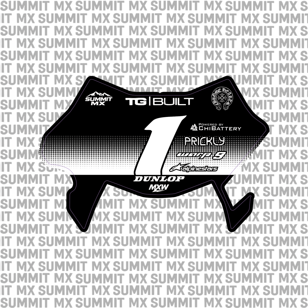 Horizon number plate decal image – 5
