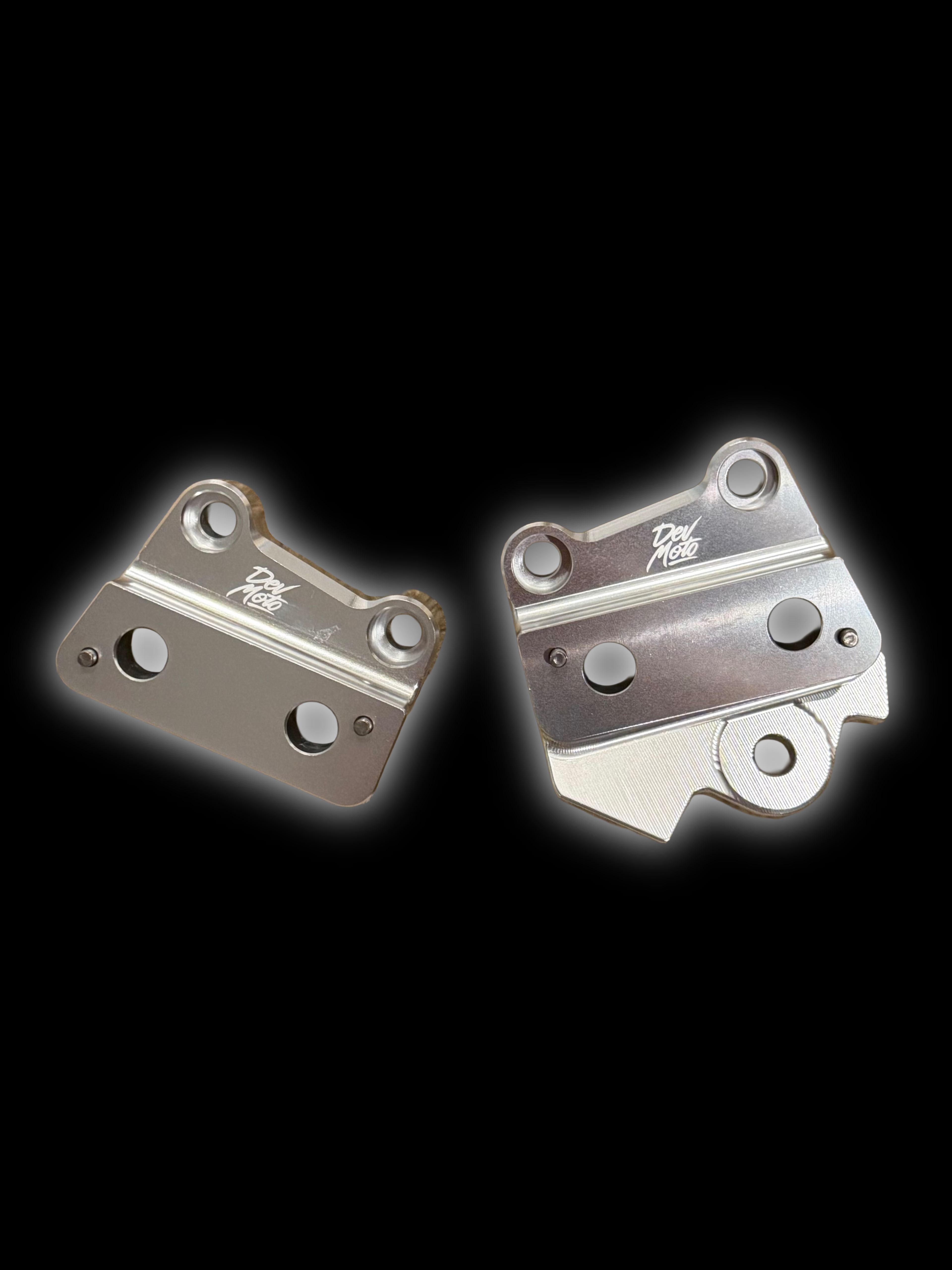 Talaria XXX foot peg brackets installed