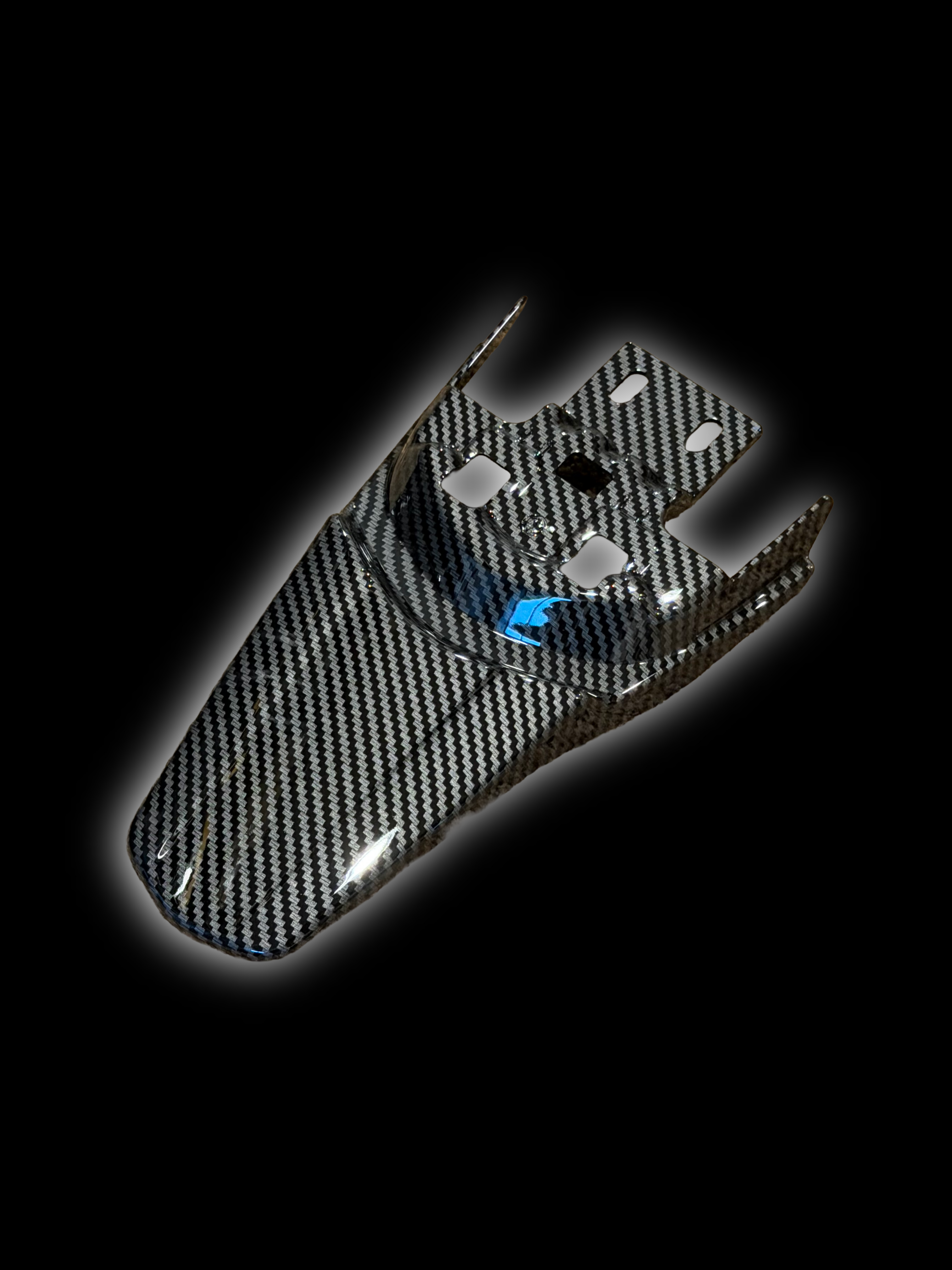 Sur-Ron LBX carbon-fiber-style rear seat fender – image 2