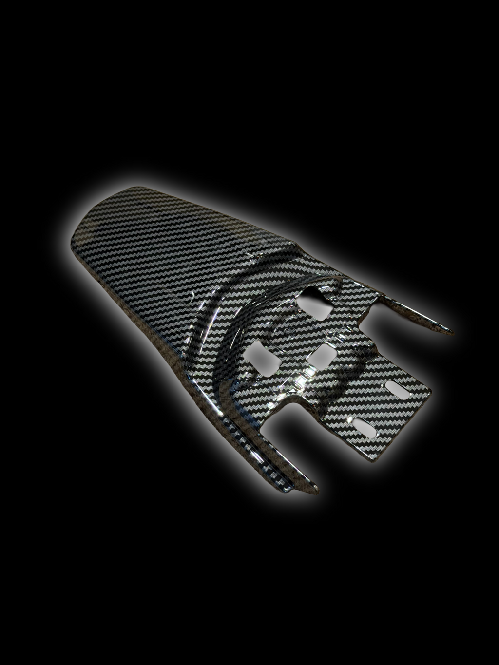 Sur-Ron LBX carbon-fiber-style rear seat fender – image 1