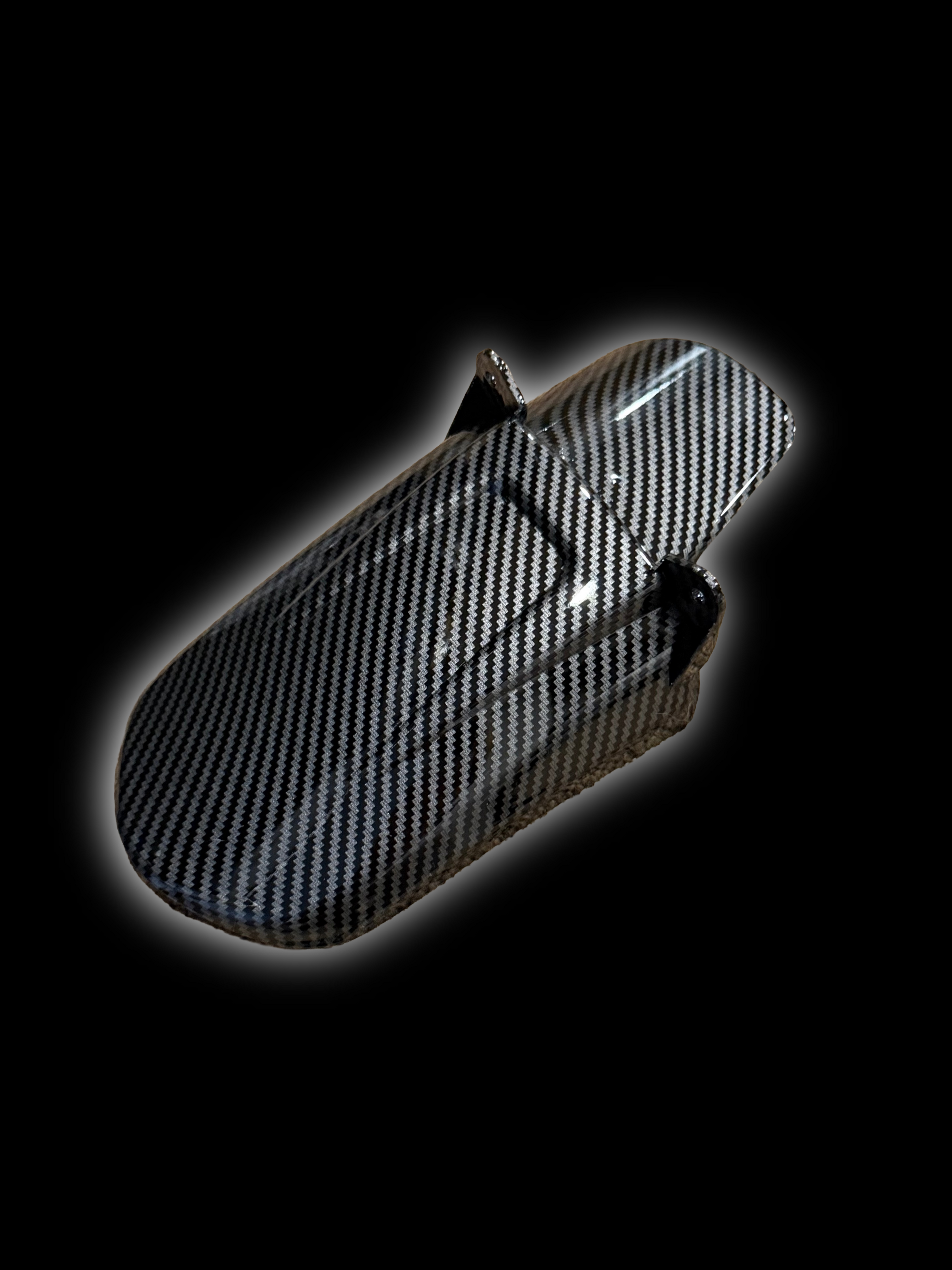 Sur-Ron LBX carbon-fiber-style rear shock fender – image 2