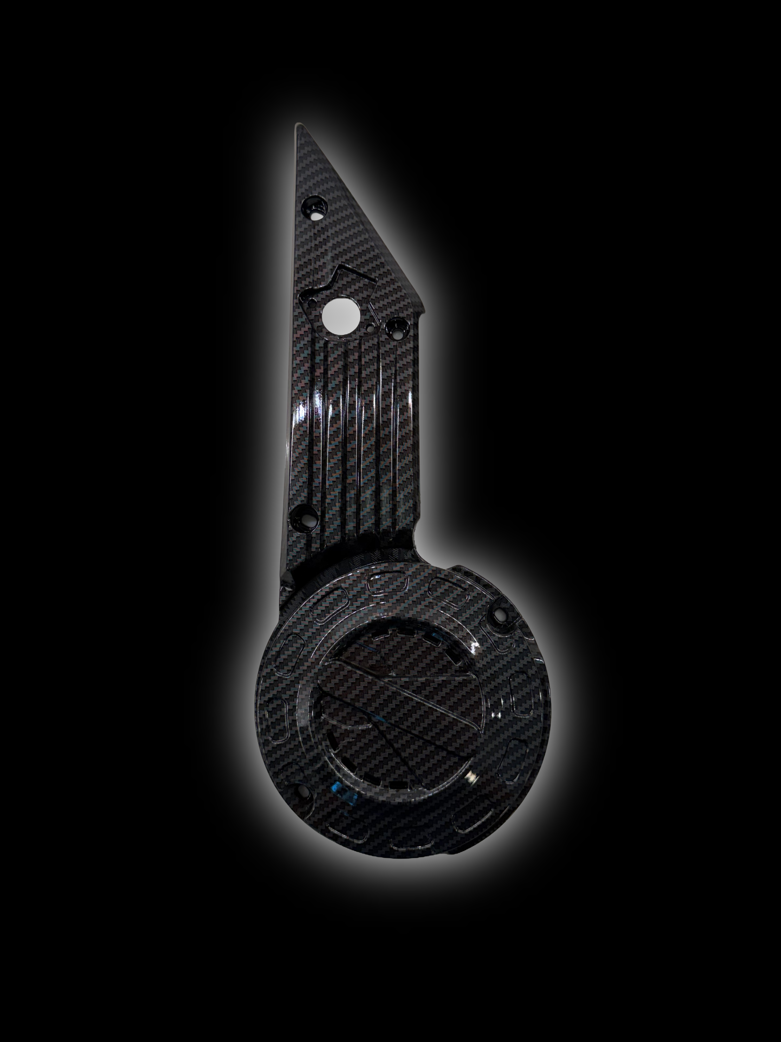 Imitation carbon side panel detail for Talaria X3