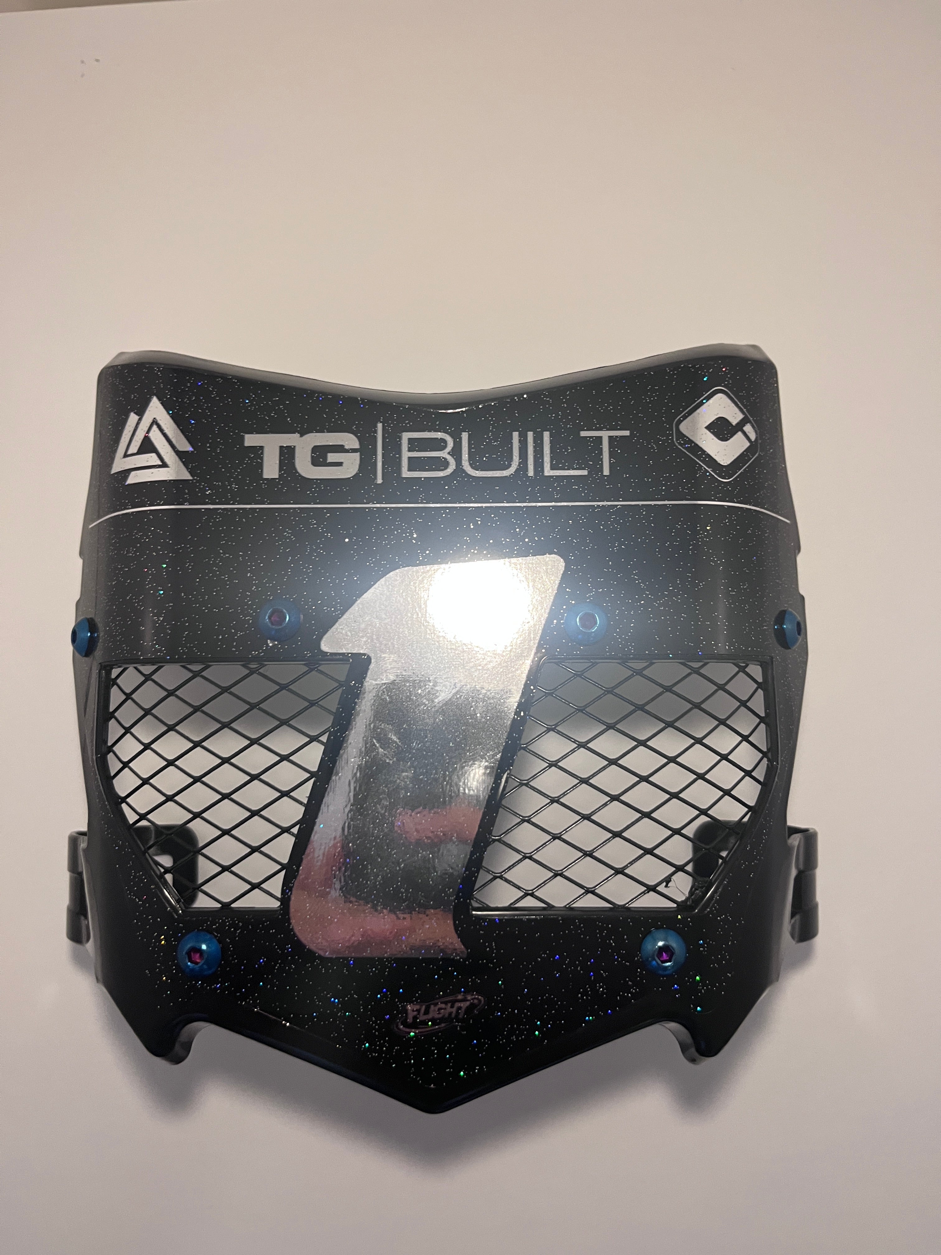 Titanium Vented Plate (Real plastic plate) *Pre-Order*