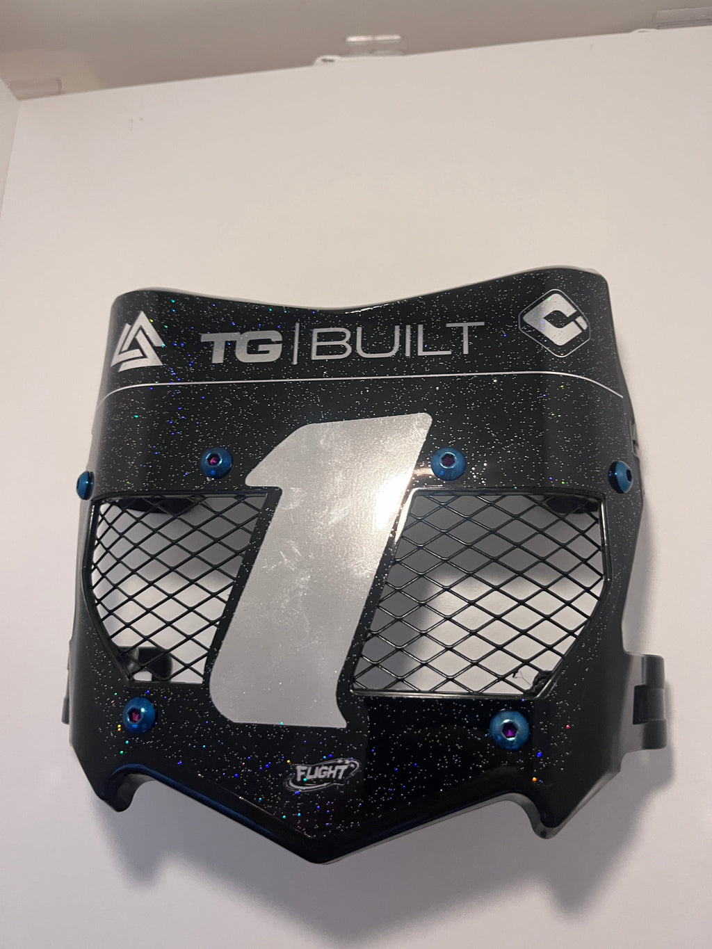 Titanium Vented Plate (Real plastic plate) *Pre-Order*