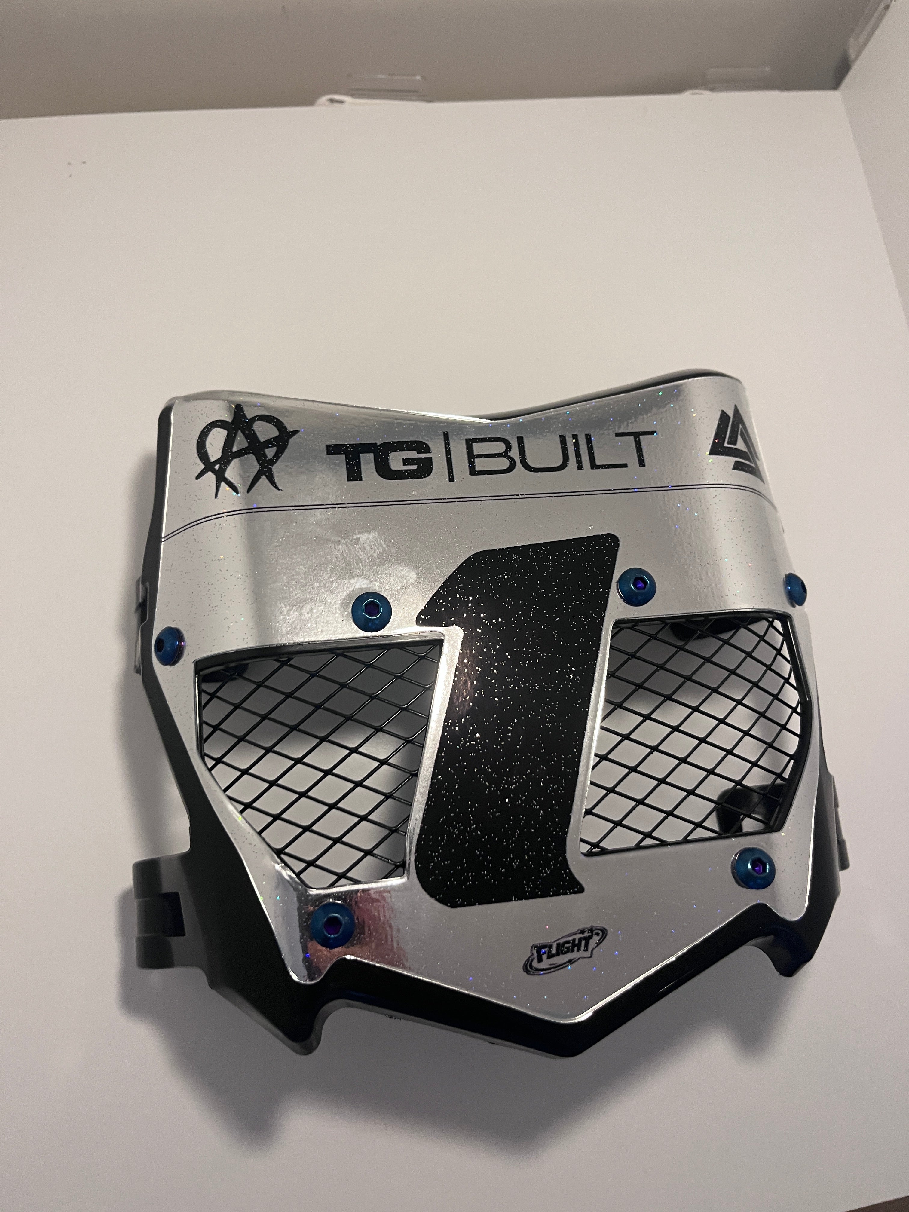 Titanium Vented Plate (Real plastic plate) *Pre-Order*