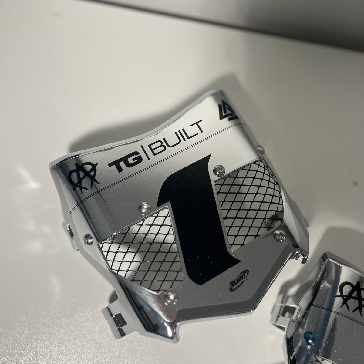 *Full Chrome* Real Titanium Vented Plate
