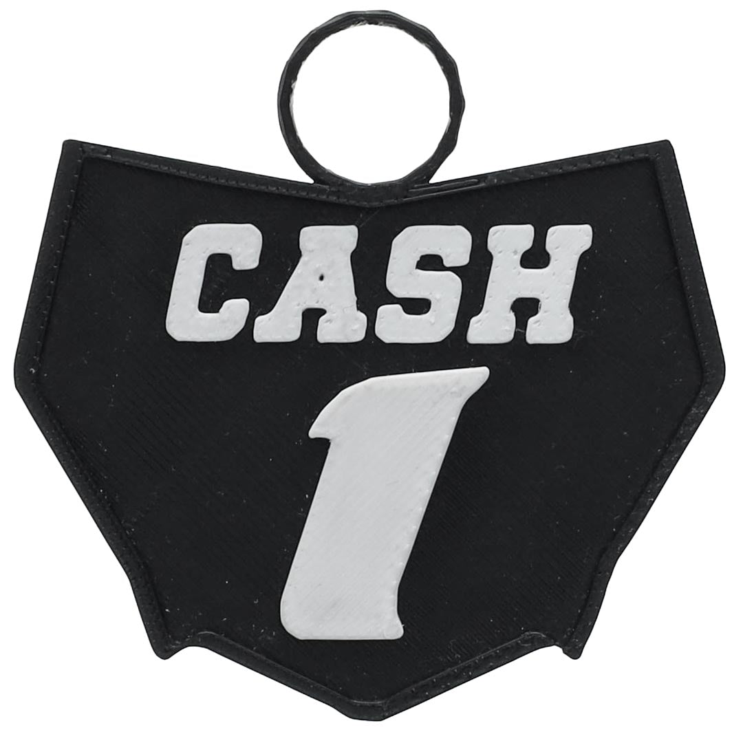 Custom Mini Motocutz Plate Keychain