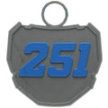 Custom Mini Odi Plate Keychain