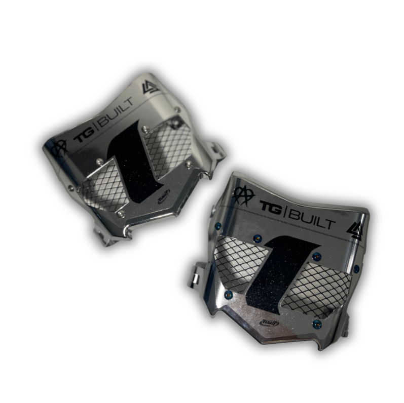 Full Chrome Real Titanium Vented Plate – SD Plates