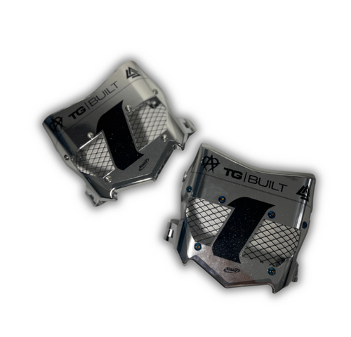 Full Chrome Real Titanium Vented Plate – SD Plates