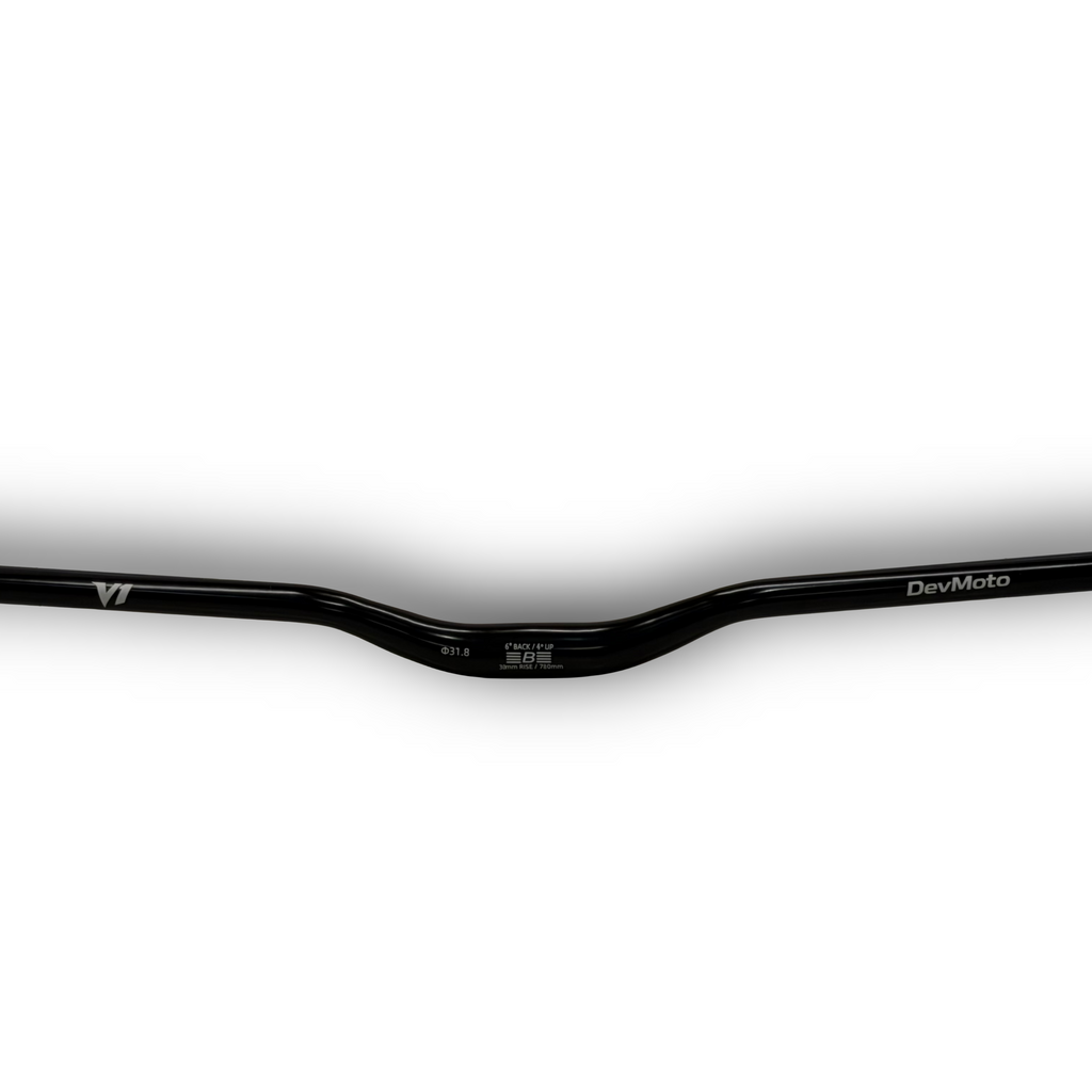 31.8mm clamp area on 780mm e-moto handlebars