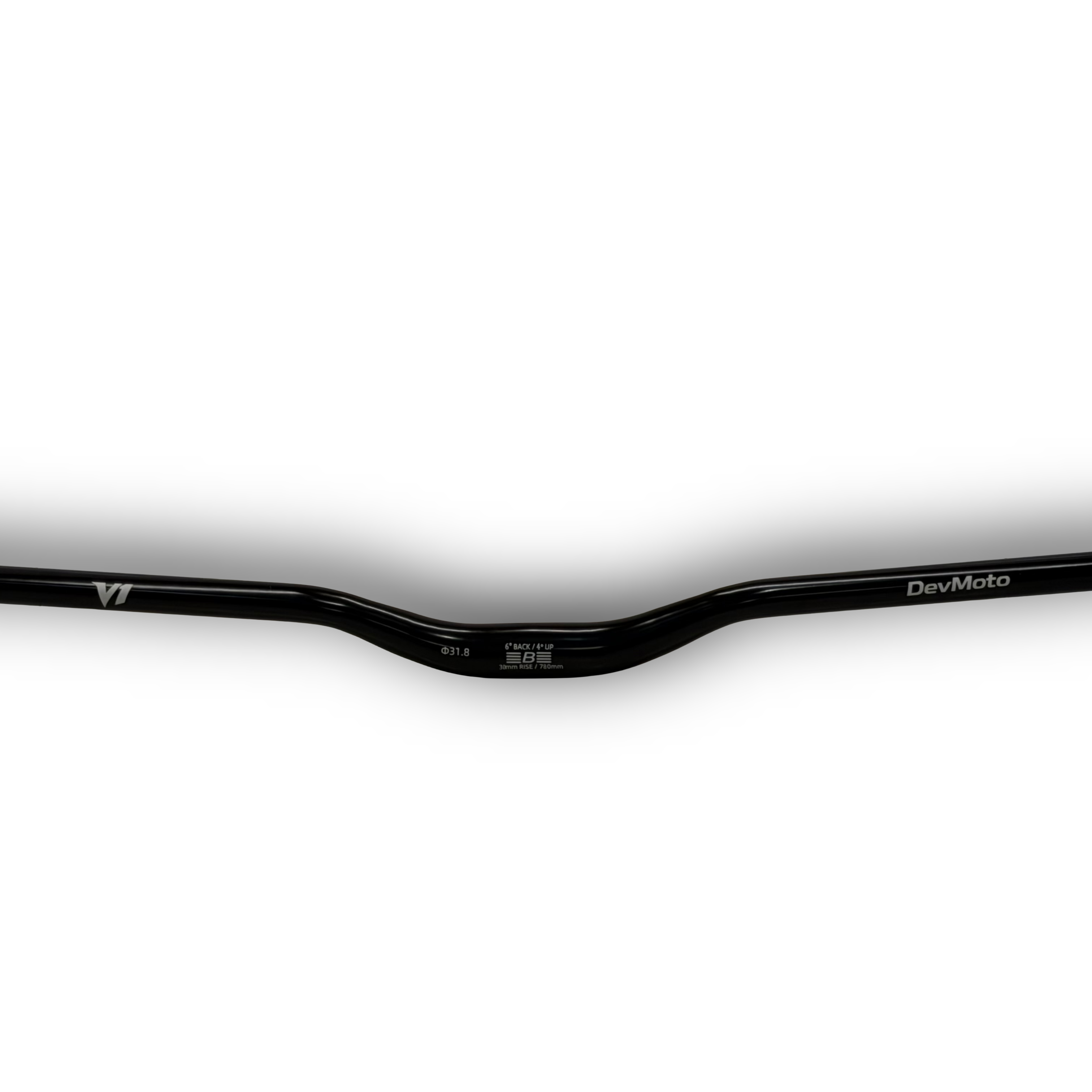 31.8mm clamp area on 780mm e-moto handlebars
