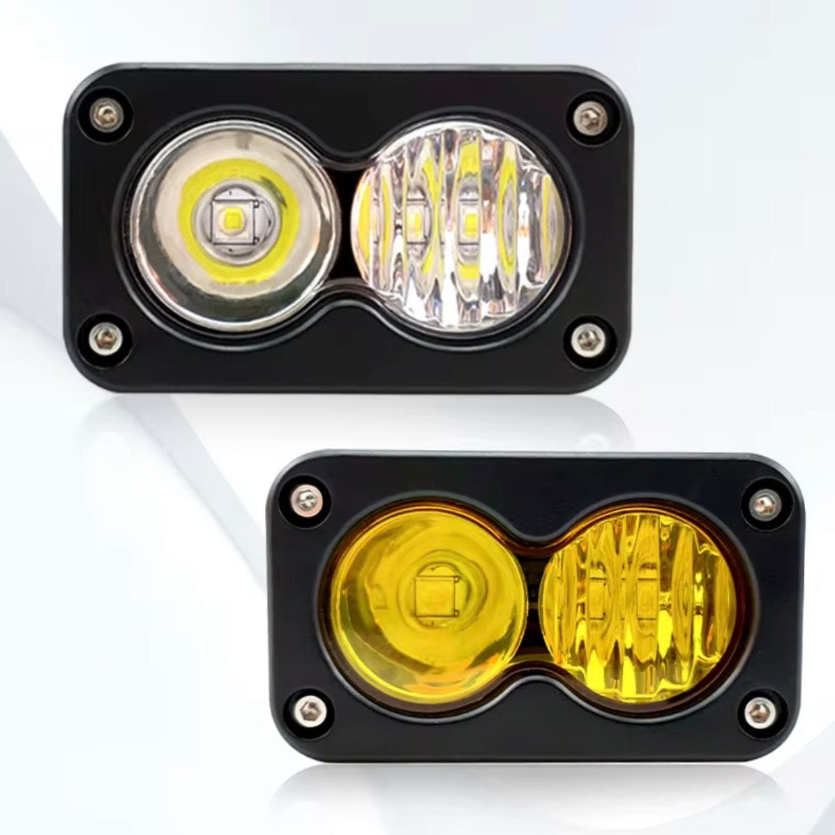 Battery-powered e-bike Baja light lens option