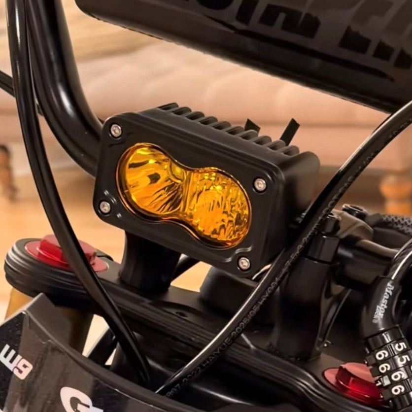 Baja light installed for night riding