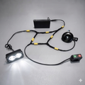 Battery-Powered E-Bike Horn & Baja-Style Light Kit