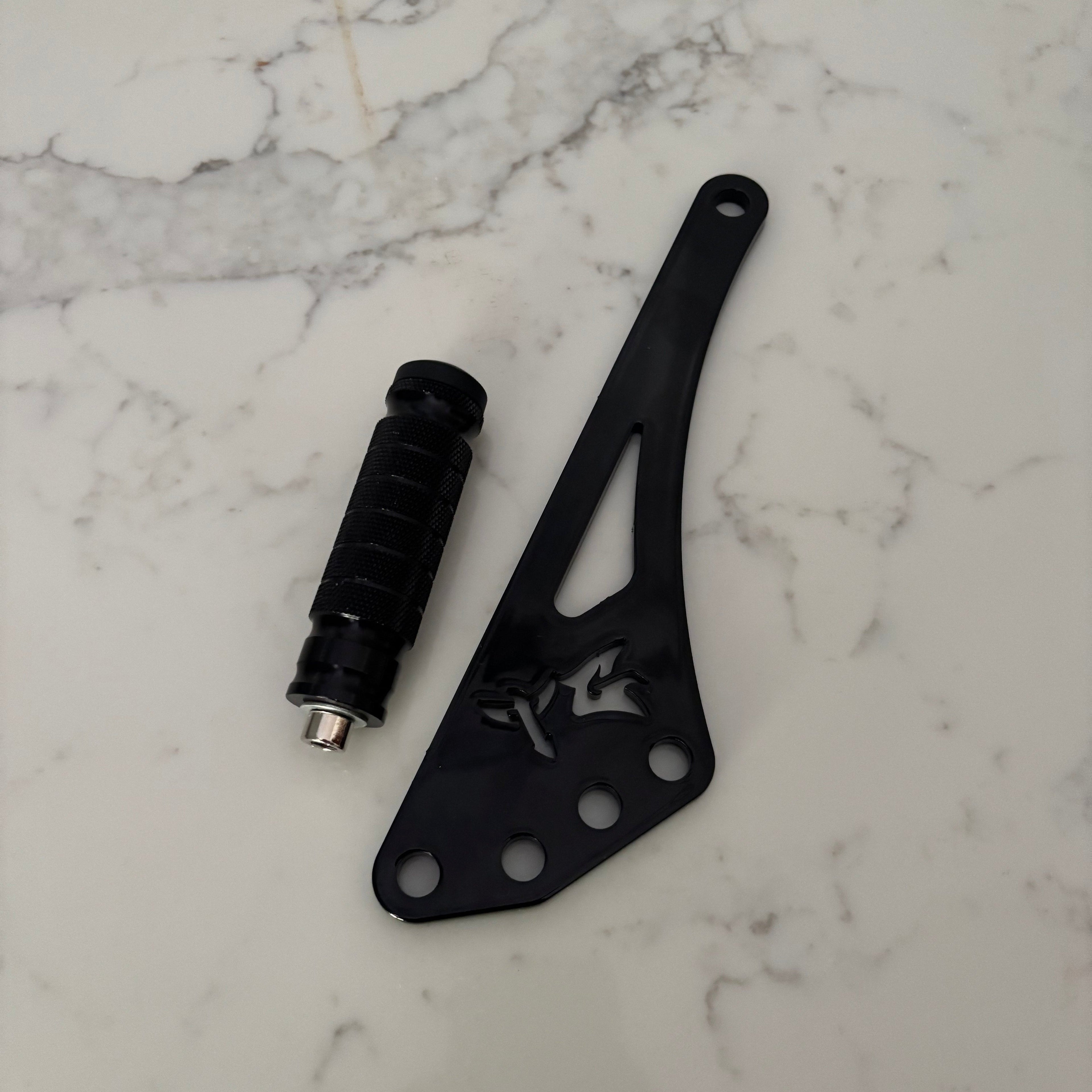 E-Ride Pro foot-lock bracket and hardware