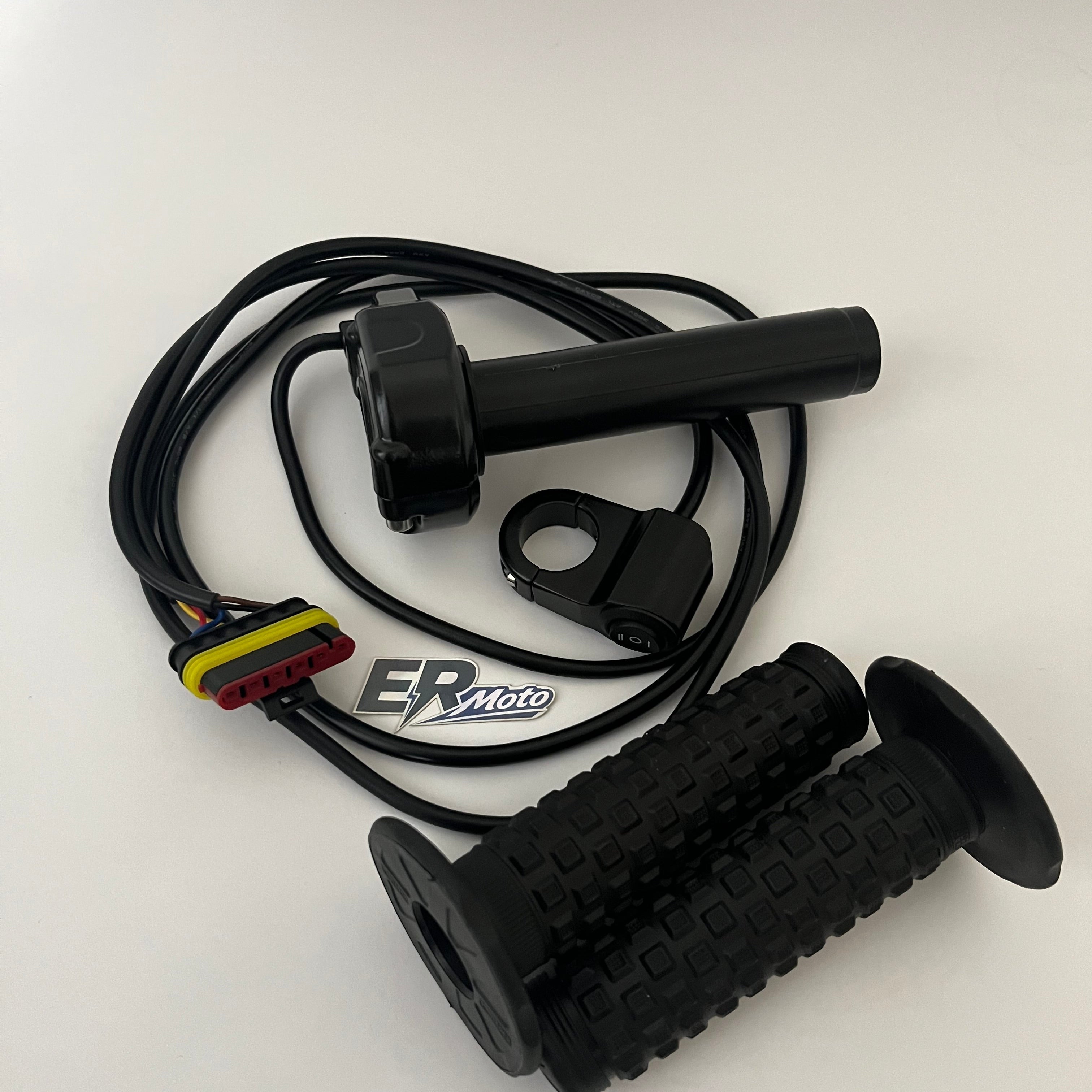 Metal Surron-style throttle for ETM RTR