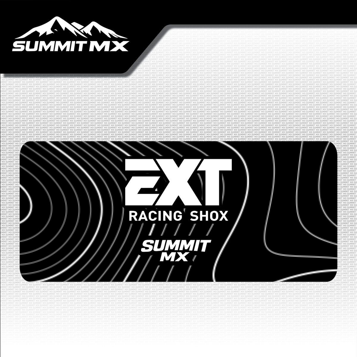 EXT Arma MX shock decal colorway view