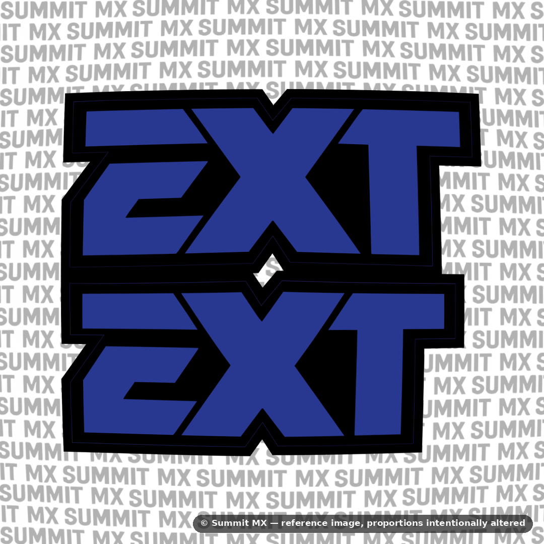 EXT fork tube decal set