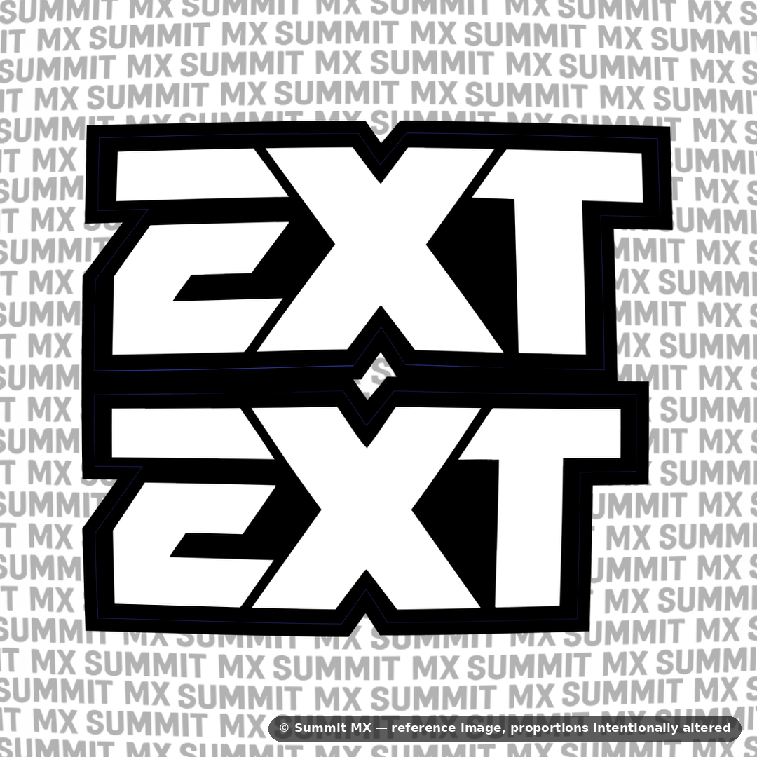 EXT fork tube decal color option
