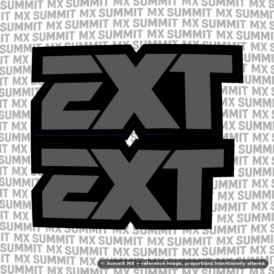 EXT fork tube graphics detail