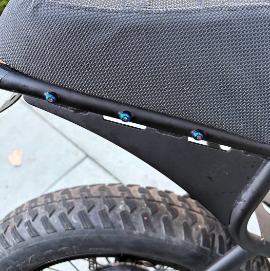 Macfox Super73 and Ridstar titanium frame bolts image – 1