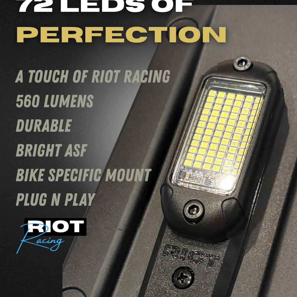 Riot BEAM Rock Light — 72 LED / 560 Lumens (Surron, Talaria, E-Ride)