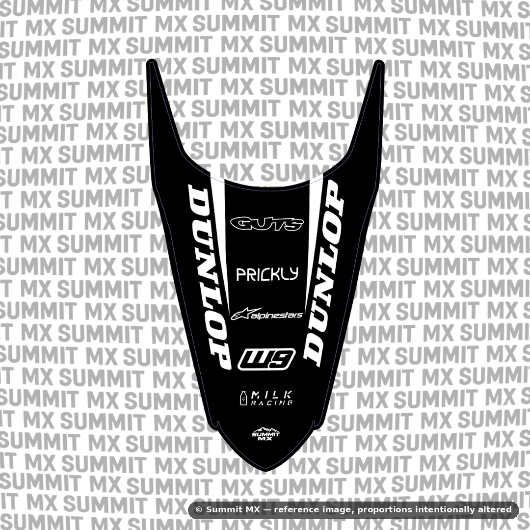 Sur-Ron Light Bee extended rear fender decal – image 3