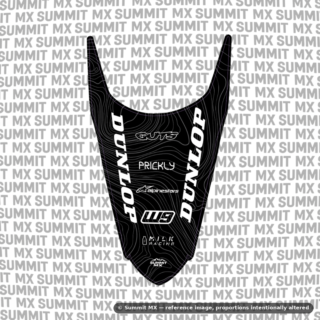 Sur-Ron Light Bee extended rear fender decal – image 5