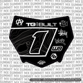 Switchback topographic number plate decal – image 3