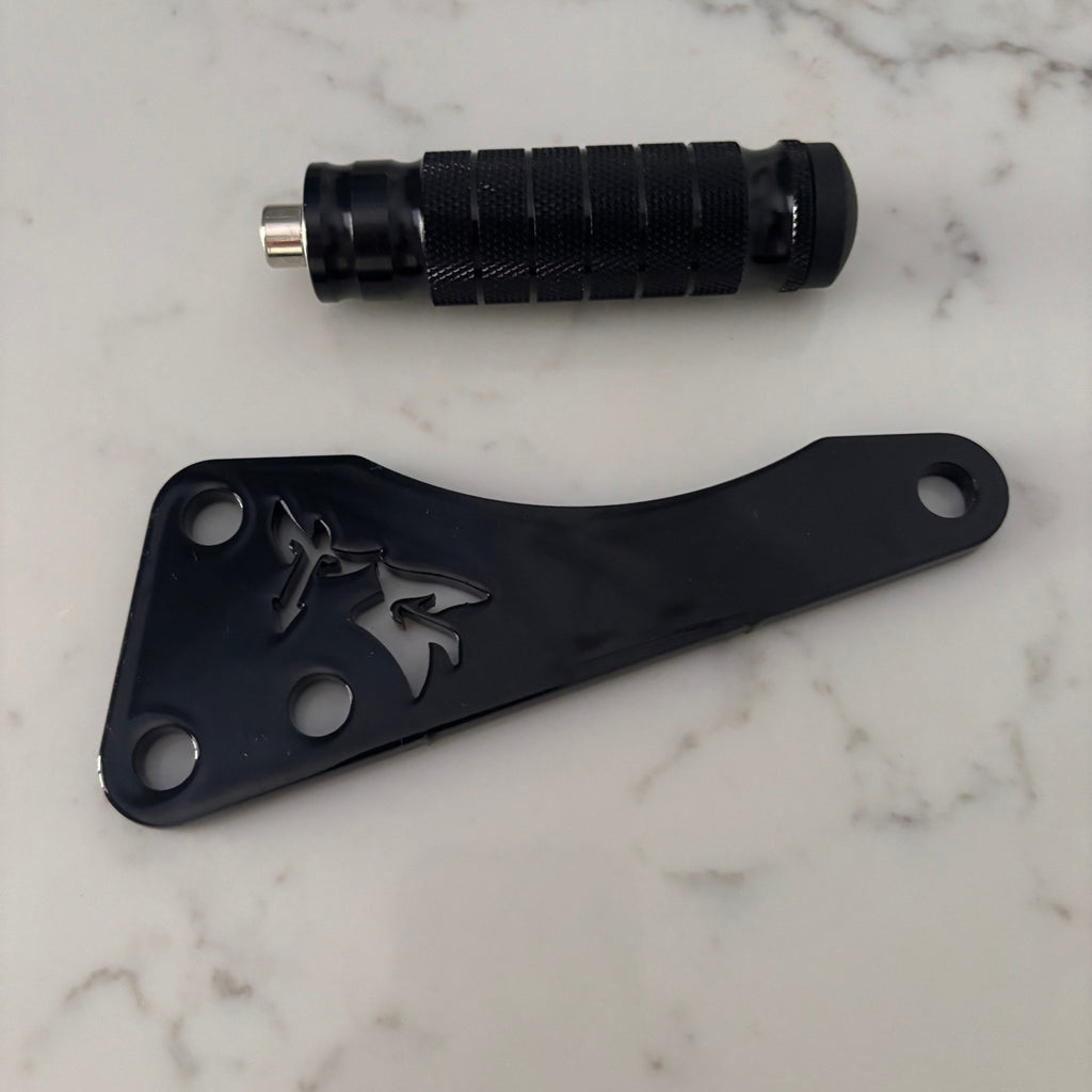Talaria X3 foot-lock bracket and hardware