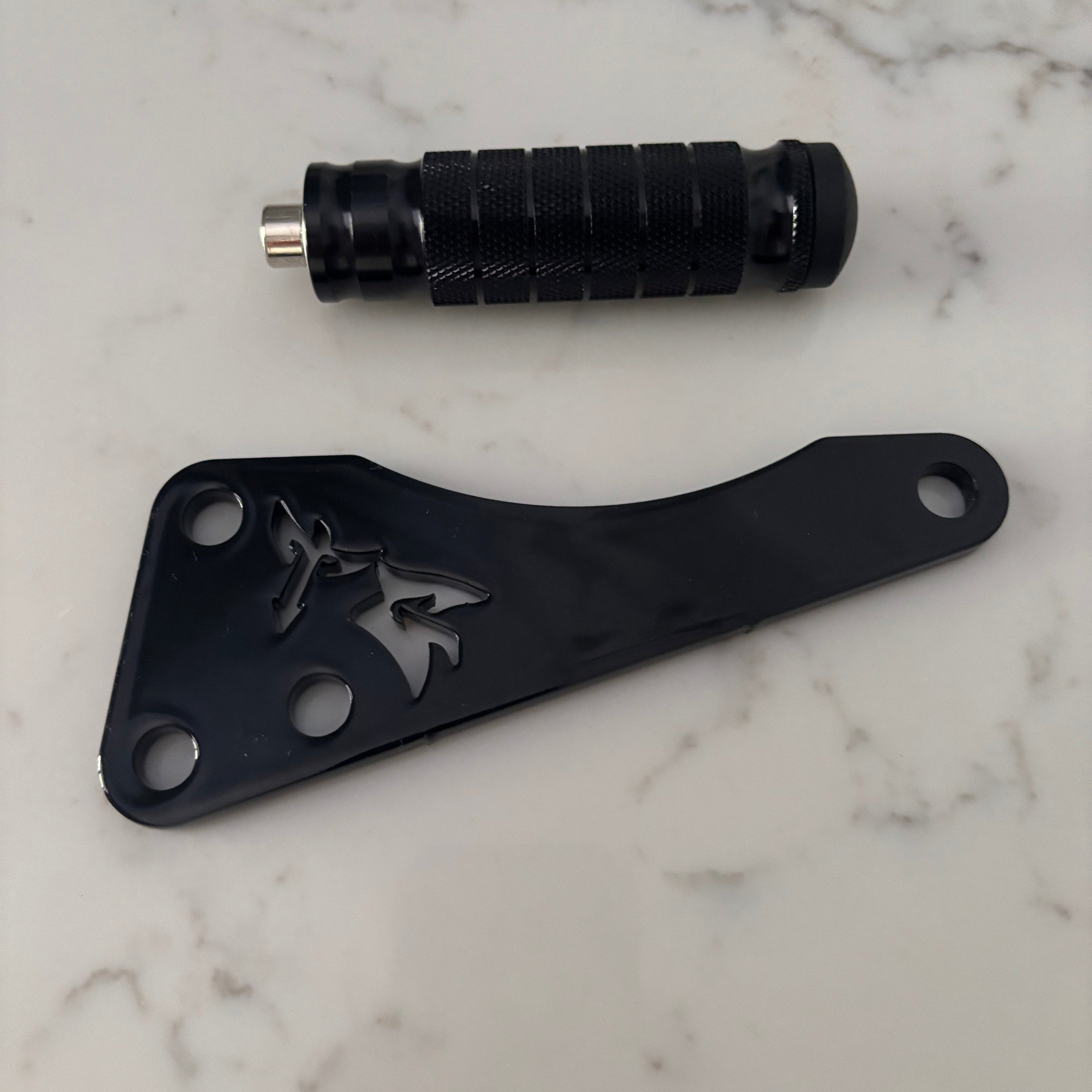 Talaria X3 foot-lock bracket and hardware