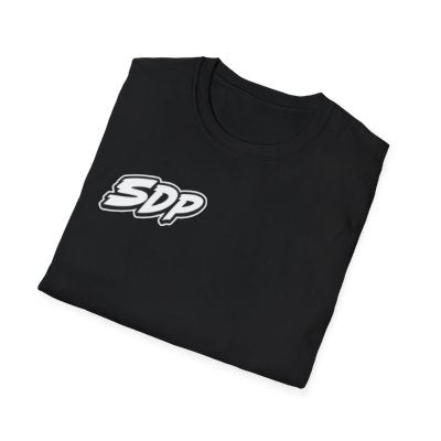 Black SD Plates logo T-shirt – image 1